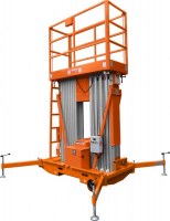 Телескопический двухмачтовый подъемник GROST Double Mast 200-12 AC