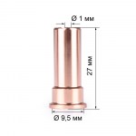 Varteg Сопло д.1.0мм CB50-70 длинное (PD0063-10, пр-во FoxWeld/КНР)