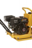 Виброплита TOR T-60 61 кг, 11кН Loncin бак, коврик, колесный комплект