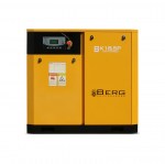 Винтовой компрессор с ременным приводом BERG IP23 ВК-15Р, давление 10 бар