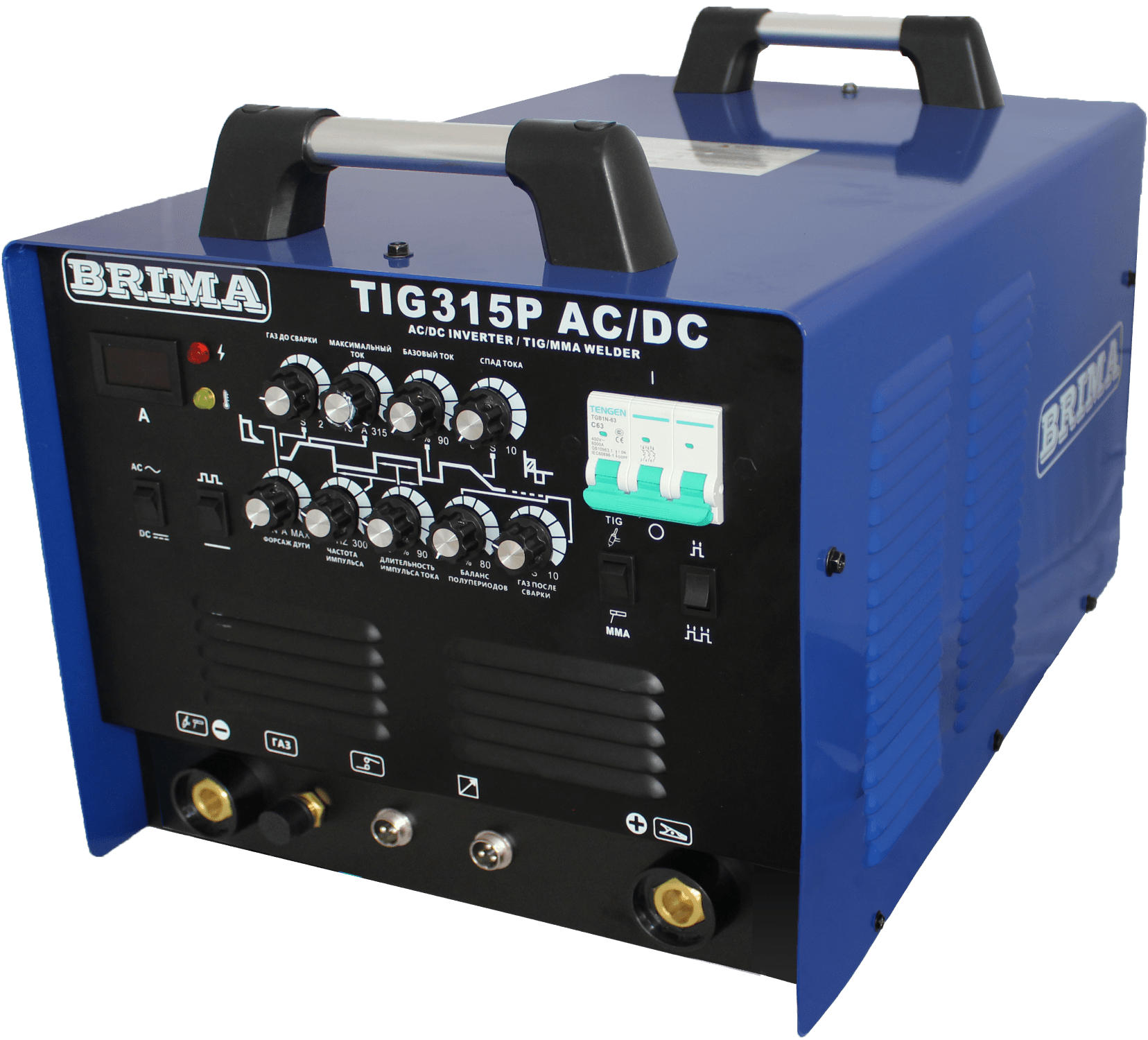 Сварочный Инвертор BRIMA TIG-315P AC-DC Купить Всего За 112160,00.