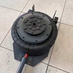 Домкрат подкатной пневматический 3т