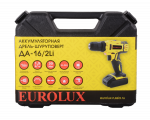 Дрель-шуруповерт аккумуляторная Eurolux ДА-16/2Li