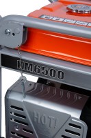 Генератор бензиновый TOR KM6500H 5,0 кВт 220В 27 л с электростартером и колесами