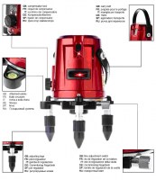 Лазерный уровень ADA 3D LINER 2V