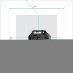 Лазерный уровень ADA LaserTANK 3-360 GREEN Basic Edition
