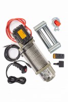 Лебедка автомобильная TOR ЛА SEC16800 г/п 7620 кг 28 м 24V