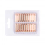 Наконечник М6х25х0.8 прямой (AL) (141.0001/MD0009-58, пр-во FoxWeld/КНР)