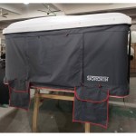 Палатка на крышу автомобиля Box top+, белая