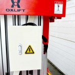 Телескопический Двухмачтовый Подъемник ZX-2-090 OXLIFT 9000 мм 200 кг АС (от сети)