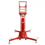 Телескопический Двухмачтовый Подъемник ZX-2-140 OXLIFT 14000 мм 150 кг АС (от сети)