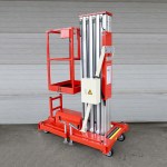 Телескопический Одномачтовый Подъемник ZX-1-100 OXLIFT 10 м 125 кг AC+DC