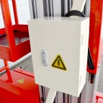 Телескопический Одномачтовый Подъемник ZX-1-100 OXLIFT 10 м 125 кг AC+DC