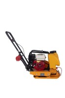 Виброплита TOR C-60(E) 60 кг, 11кН (Honda) бак, колесный комплект