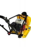 Виброплита TOR C-80T(R) 77 кг, 13,5кН (Honda) бак, коврик, колесный комплект