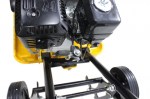 Виброплита TOR T-90 95 кг, 20кН Honda бак, коврик, колесный комплект